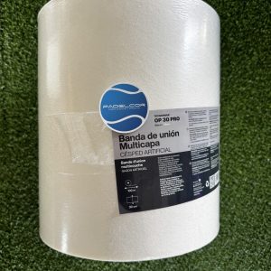 Banda de unión deportiva TECNOFIBRA OP 30 PRO blanco — Rollo 100 m × 30 cm